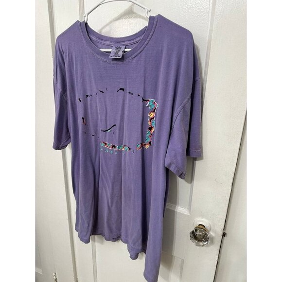 Comfort Colors size X-large purple t-shirt - Picture 2 of 10